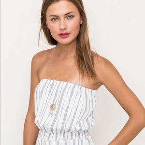 NWT Kora Stripe Jumpsuit